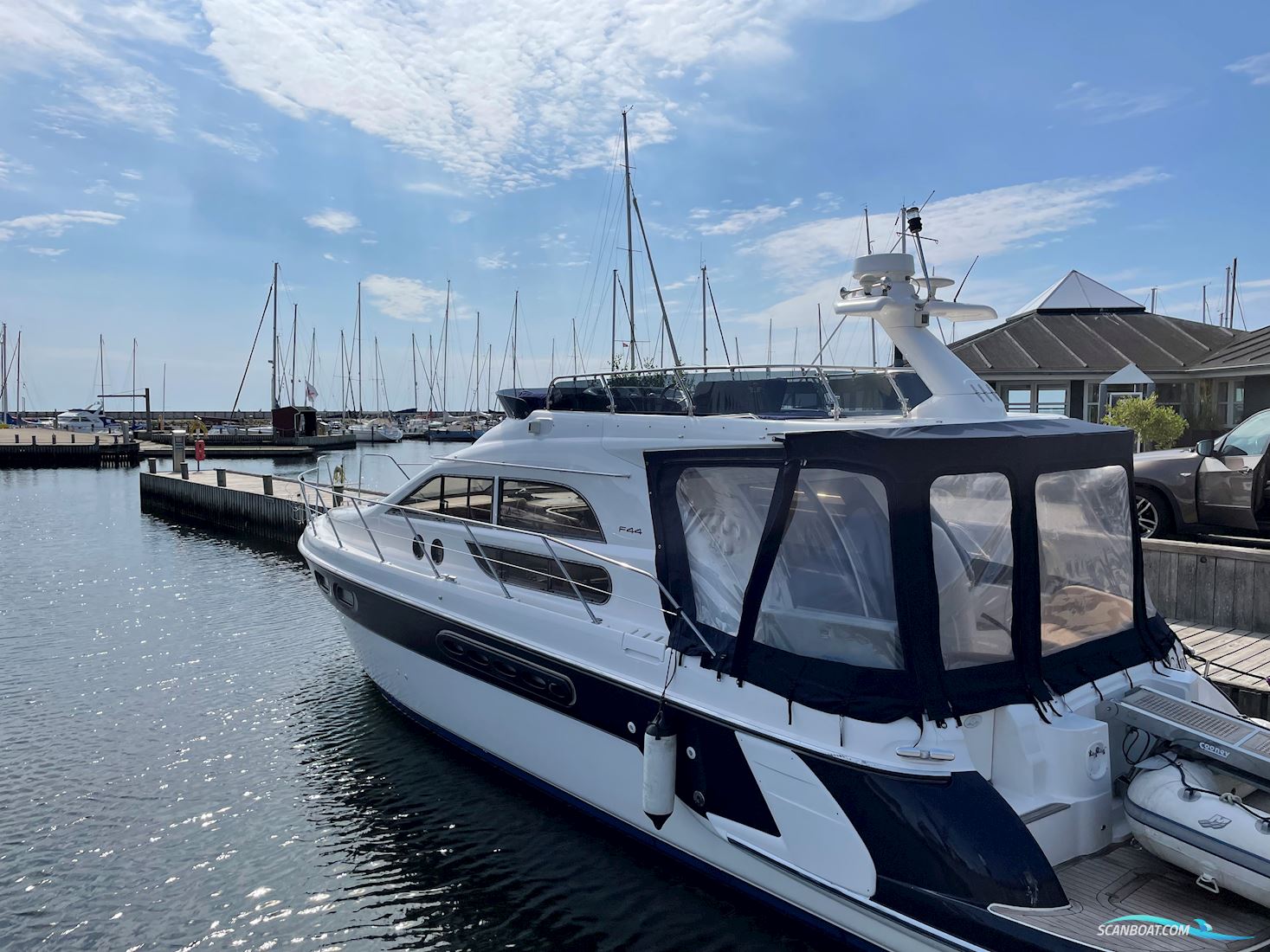 Sealine f44 Motorboten 1997, met Volvo Penta 63 motor, Denemarken