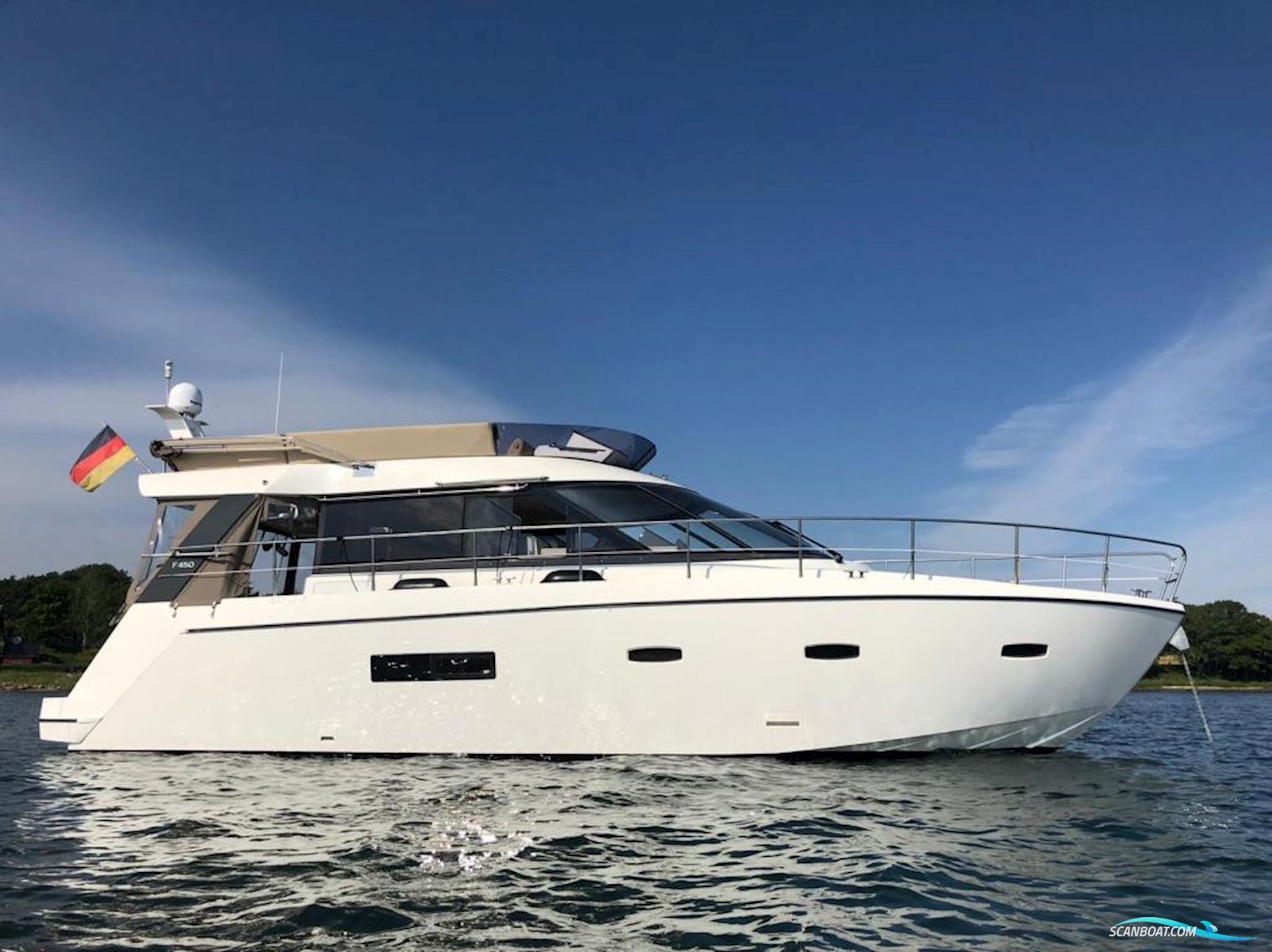 Sealine F450 Ips-600 Antriebe Motorboten 2010, met Volvo Penta motor, Duitsland