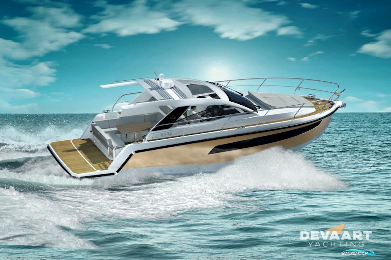 Sealine S335 Motorboten 2024, met Mercury motor, The Netherlands