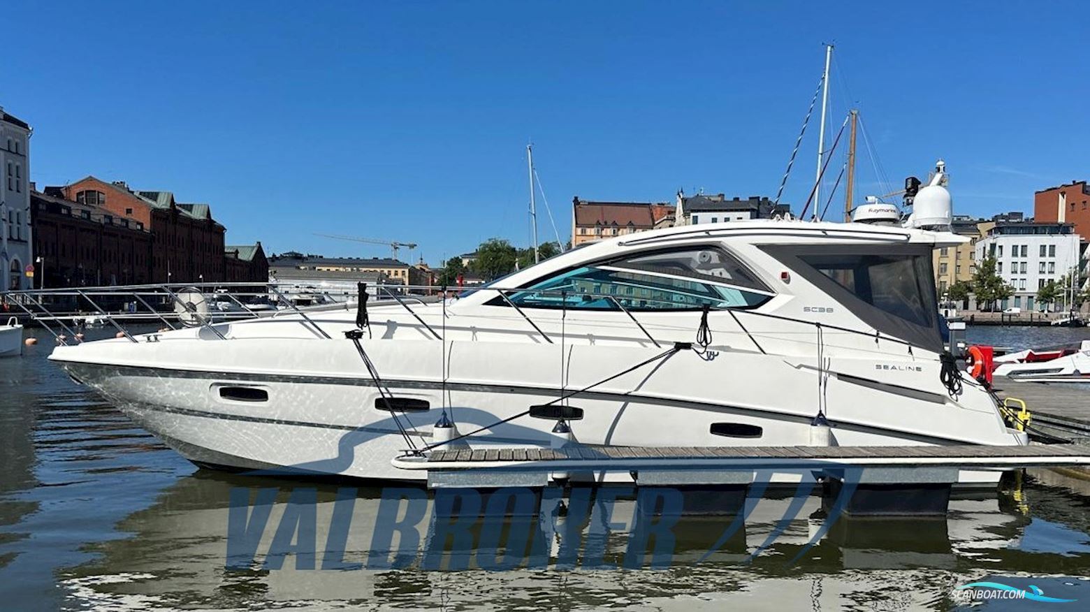 Sealine SC 38 Motorboten 2007, met Volvo Penta D4 motor, Finland