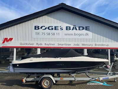 Searay 175 Sport Bowrider Med 135 hk Mercruiser 3,0L 4 Takt i/b og 1350 kg Variant Bådtrailer Motorboten 2007, met Mercruiser motor, Denemarken