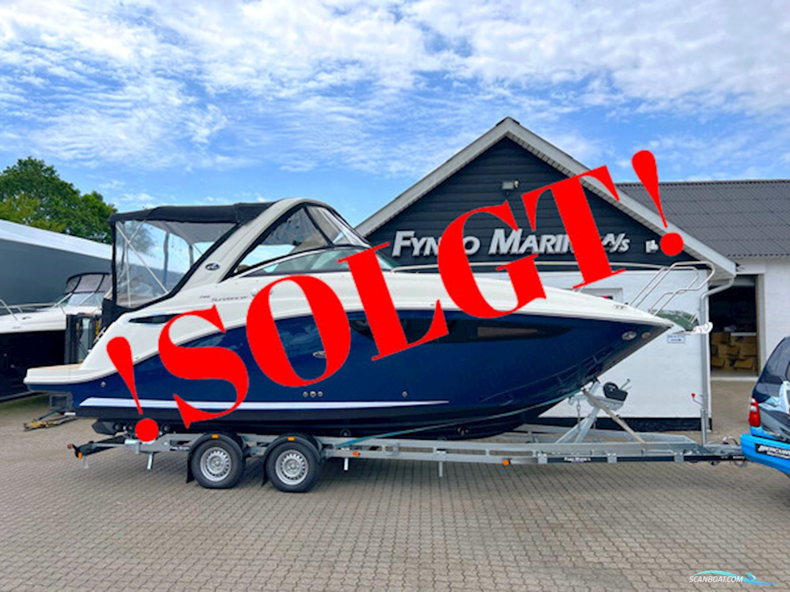Searay 265 Sundancer, Mercruiser 6,2Mpi 350HK...Solgt Motorboten 2020, met Mercruiser motor, Denemarken