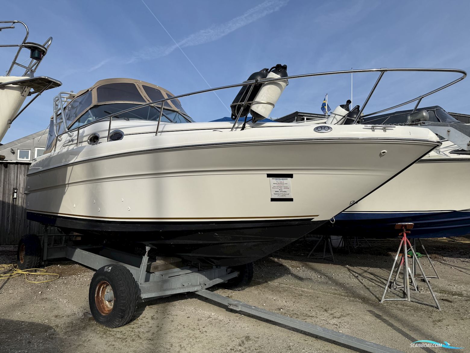 Searay Sundancer 270, Mercury 260 Tdi Fra 2019 NY Pris Motorboten 2001, met Mercury motor, Denemarken