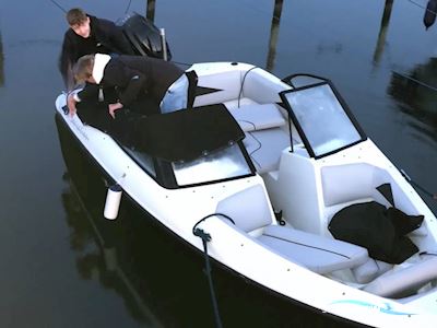 Sensation DL17 Motorboten 2011, met Mercury motor, Denemarken