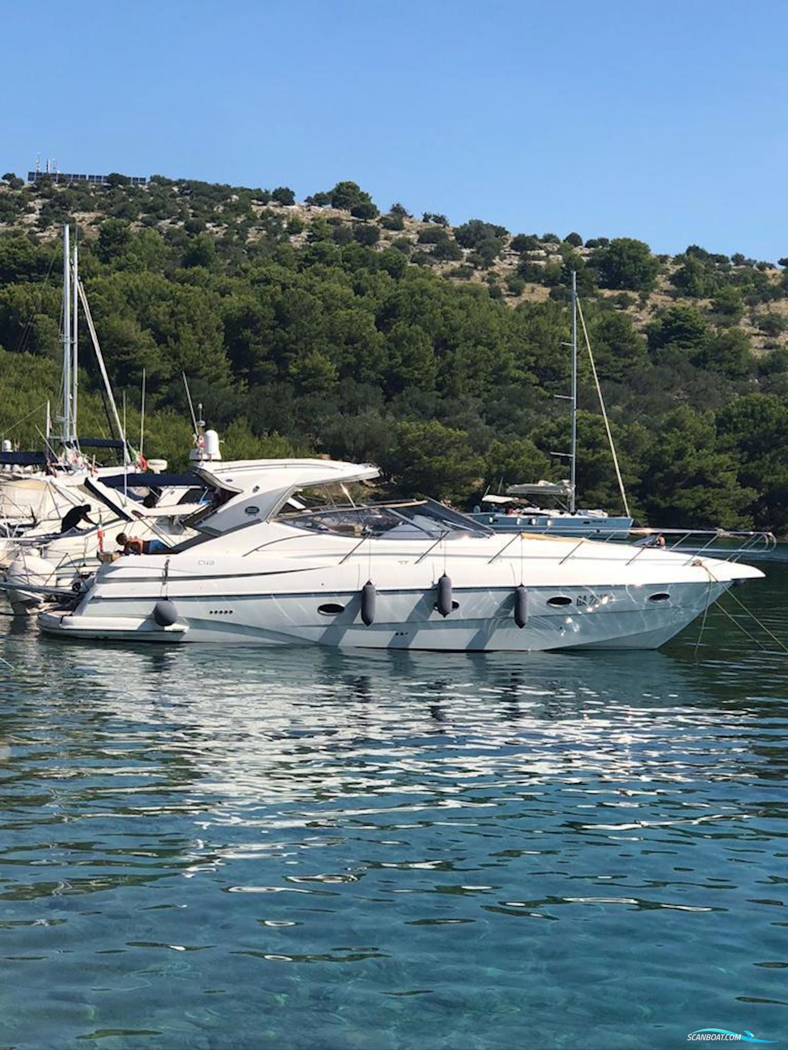 Sessa C 42 Motorboten 2007, met Volvo Penta D6 motor, Kroatië