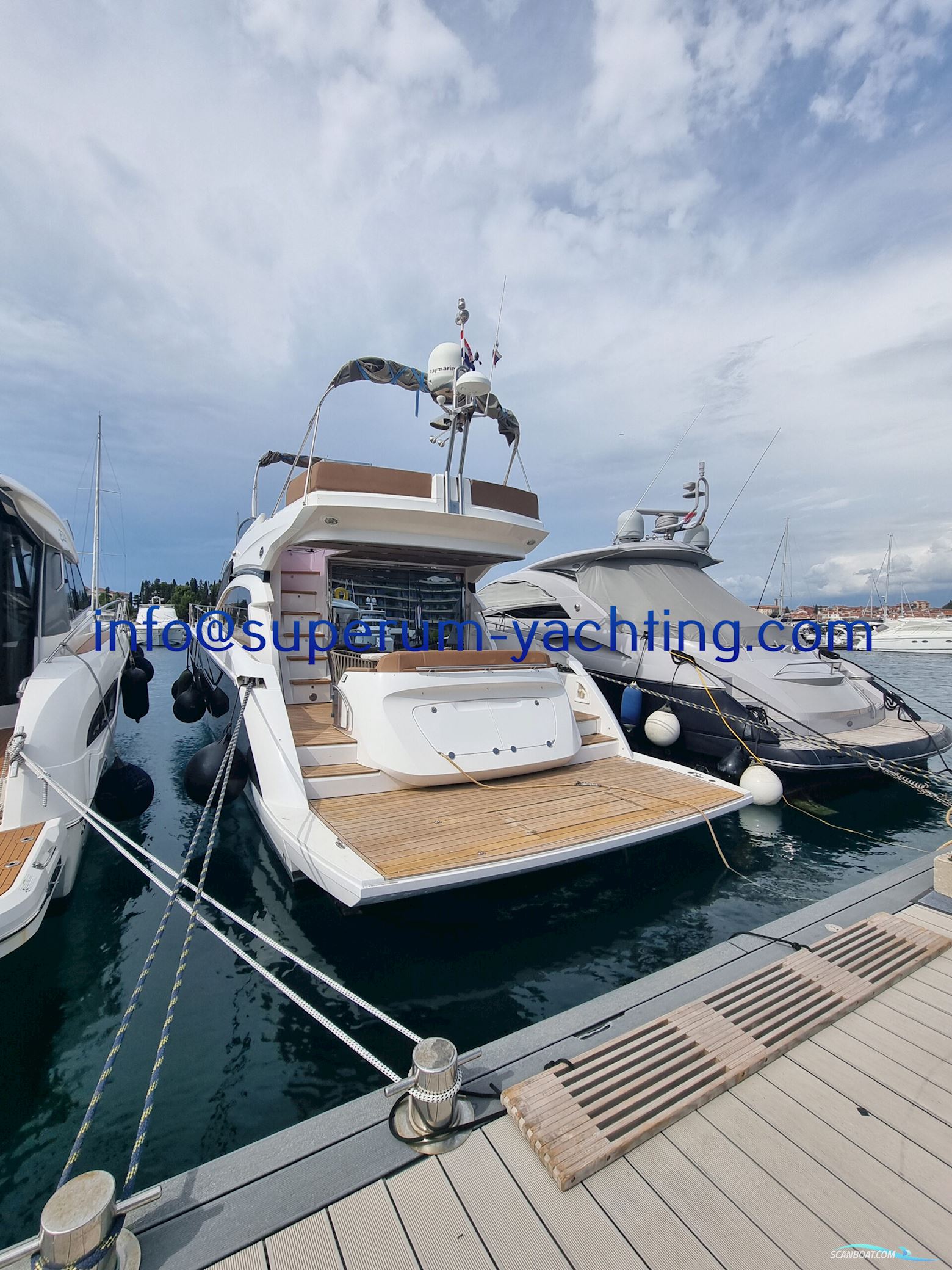 Sessa Marine F54 FLY Motorboten 2011, met Volvo Penta motor, Kroatië