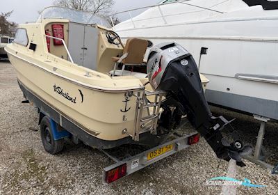 Shetland 535 Motorboten 1993, met Mariner motor, Denemarken
