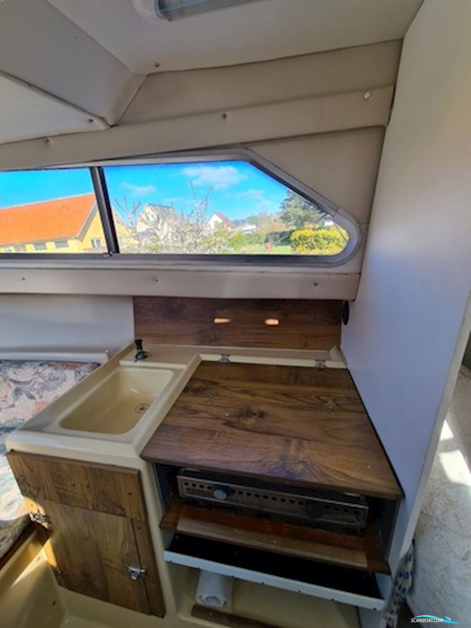 Shetland 640 weekend/kabinebåd m/Mercury F150 hk 4-takt Verado og buggi trailer 