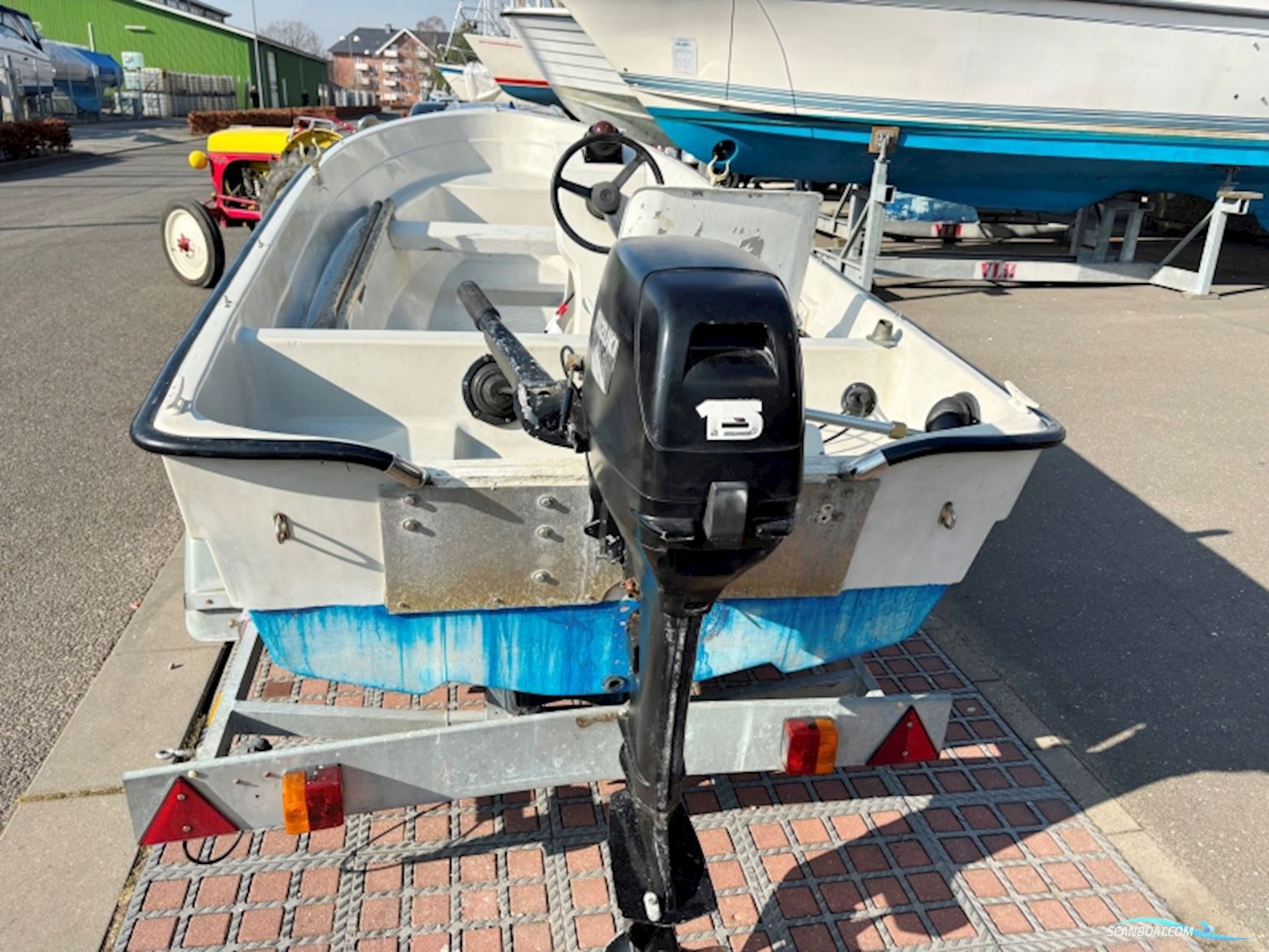 Shetland GH 14 Styrepultsbåd