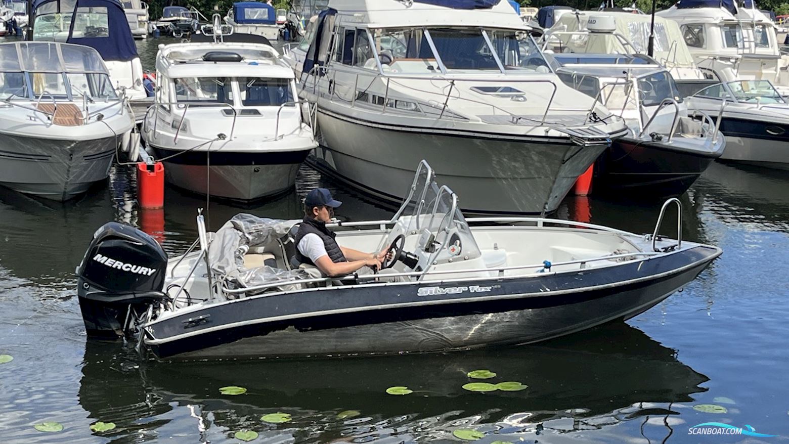 Silver FOX 485 BR Motorboten 2008, met Mercury motor, Sweden
