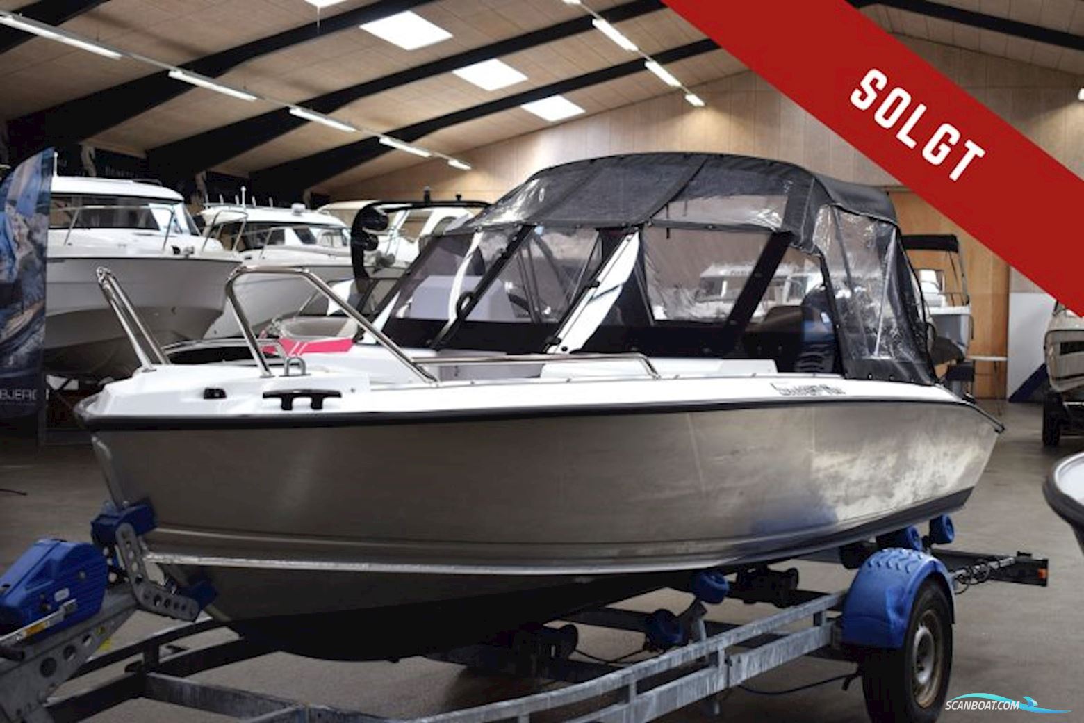 Silver FOX BR – SOLGT Motorboten 2025, met Mercury motor, Denemarken