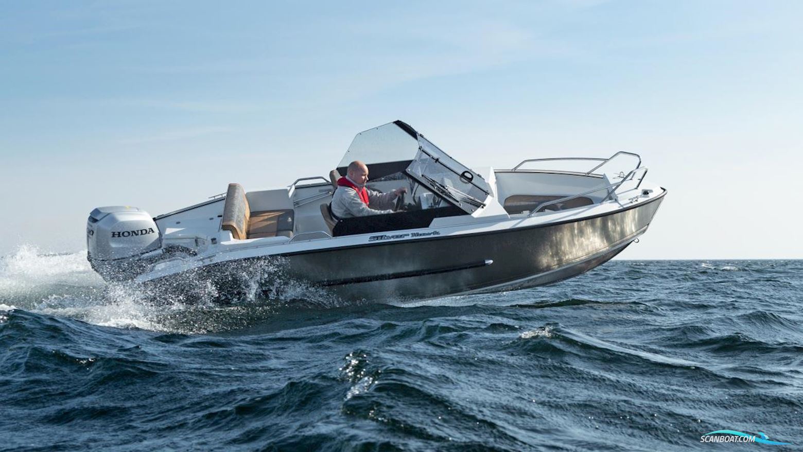 Silver HAWK BR Motorboten 2026, met Honda motor, Sweden