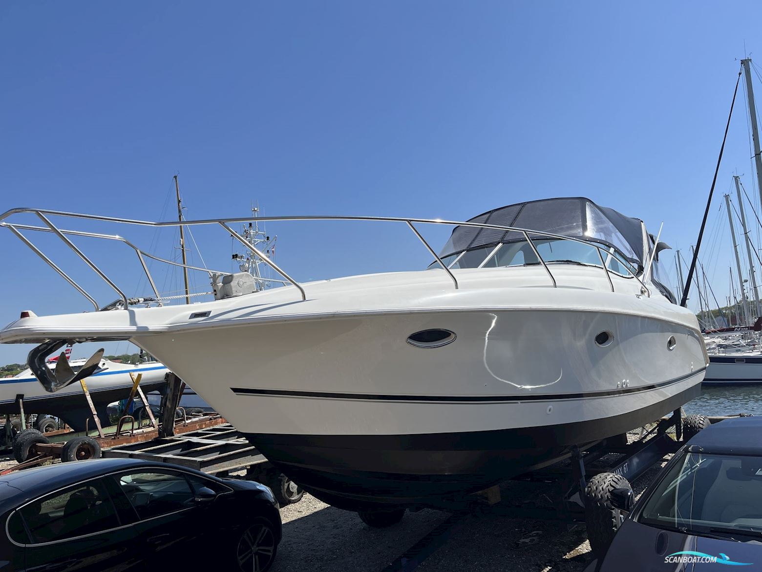 Silverton 31 - 1994 - Aalborg Motorboten 1994, met 2 x Nye Mercruiser 350 Mpi Apha 5,7l V8 motor, Denemarken