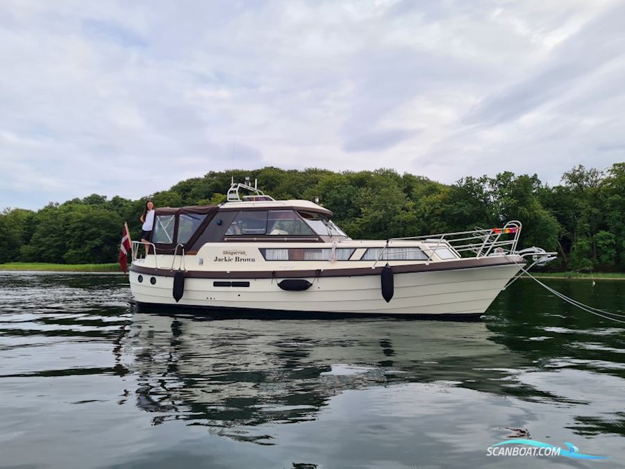 Skagerrak 1000 Hardtop Motorboten 1995, met Yanmar 4jH2 Marinediesel motor, Denemarken