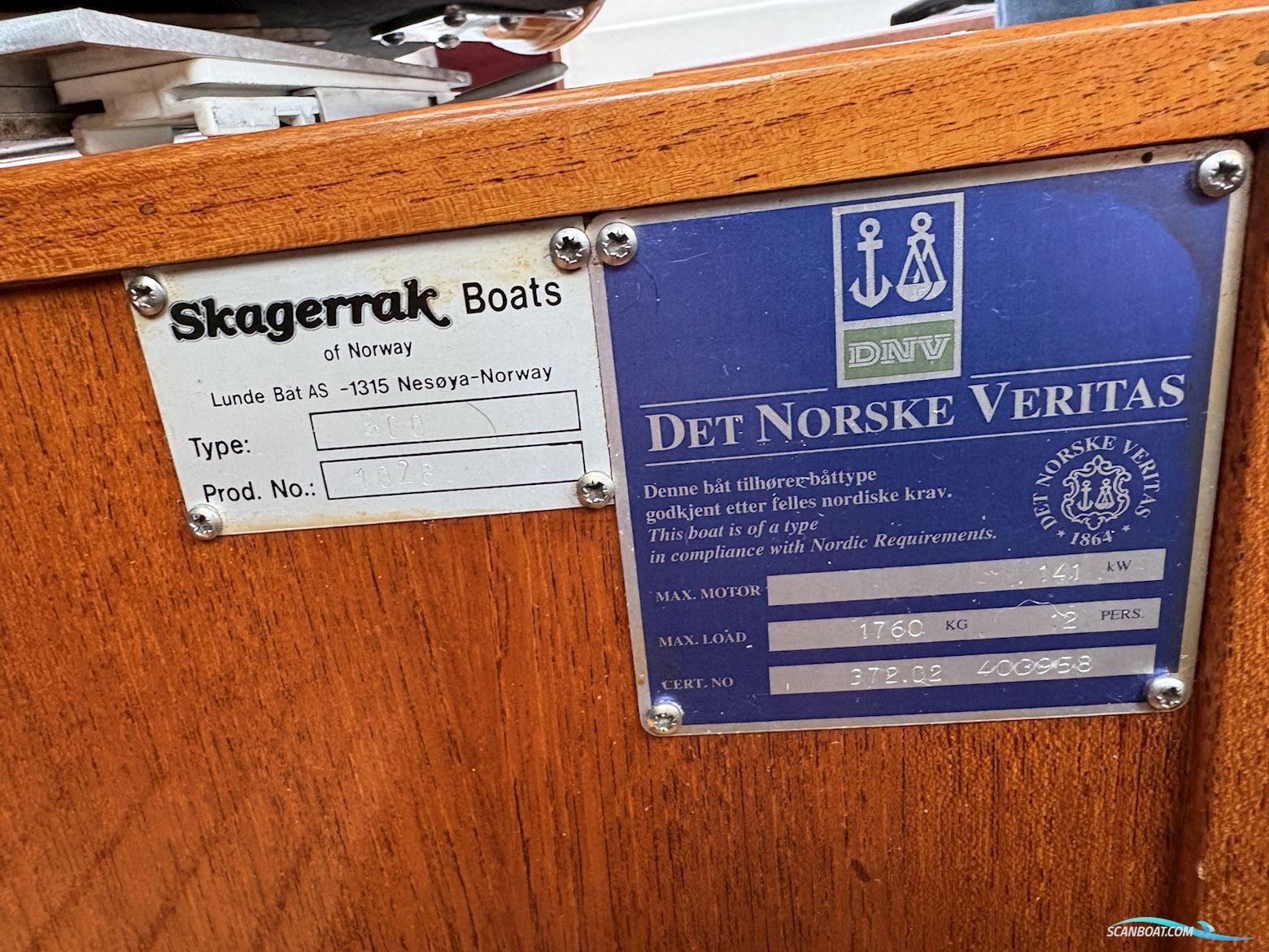 Skagerrak 900 HT - 1997