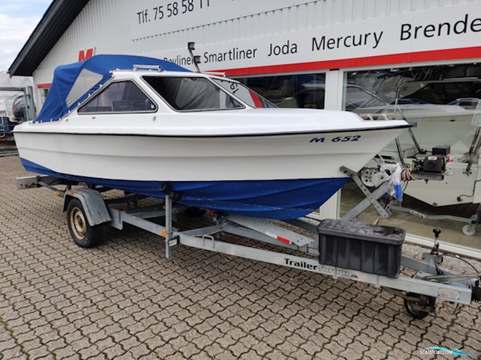 Skibsplast SeaMaster 17 HT med 40 hk Mercury 4-takt ELPT 4-cyl.