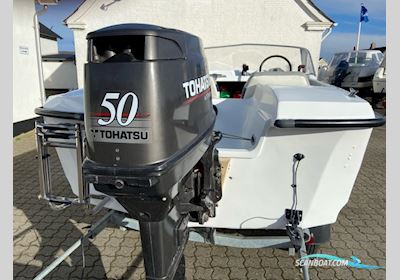 Skibsplast Sportsman 14, Tohatsu 50 HK Motorboten 1972, met Tohatsu motor, Denemarken