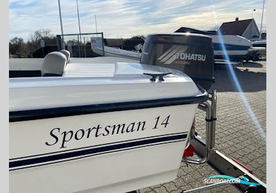 Skibsplast Sportsman 14, Tohatsu 50 HK Motorboten 1972, met Tohatsu motor, Denemarken