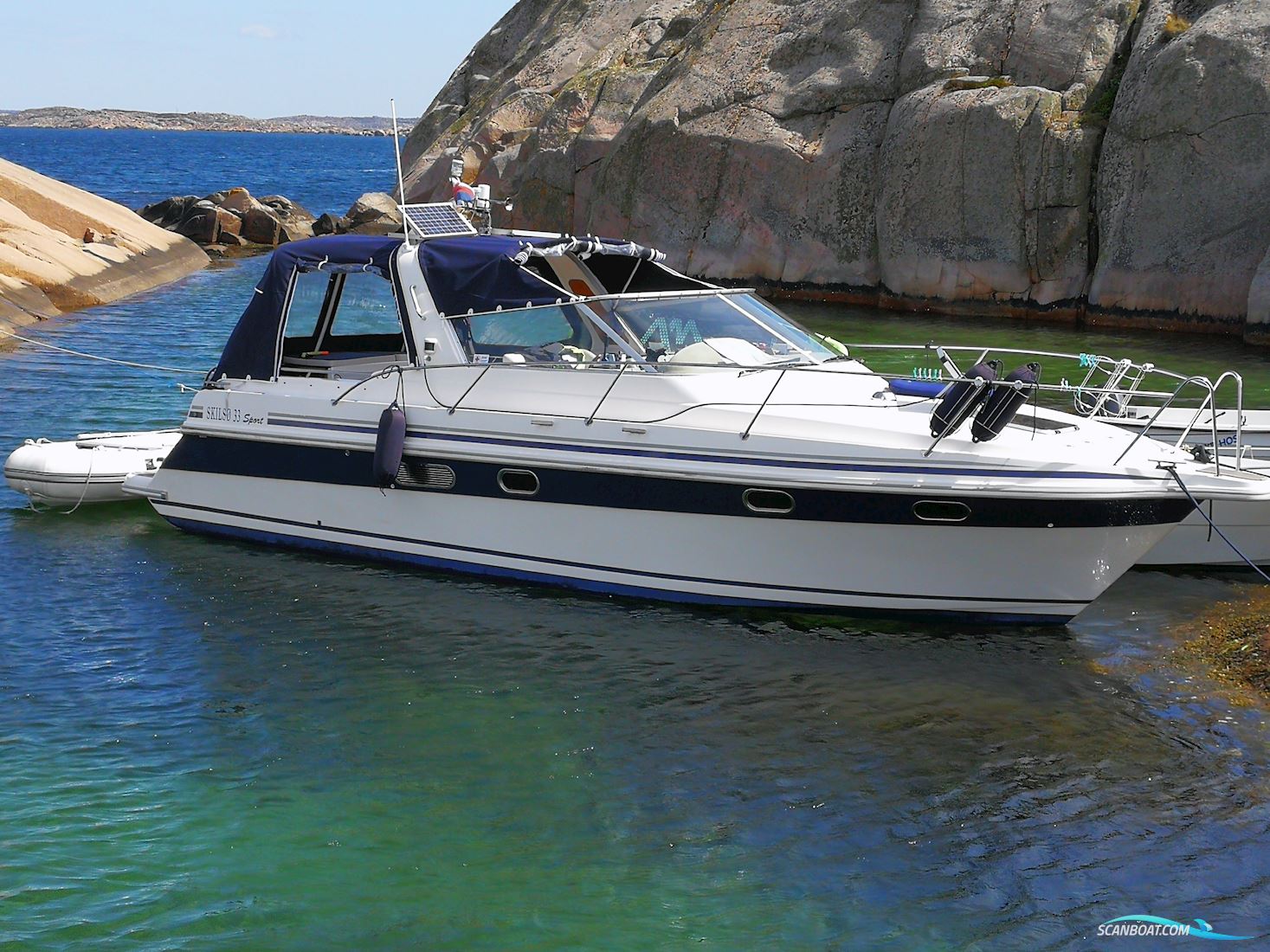 Skilsö 33 Sport Motorboten 2002, met Hyundai SeasAll S270 motor, Sweden
