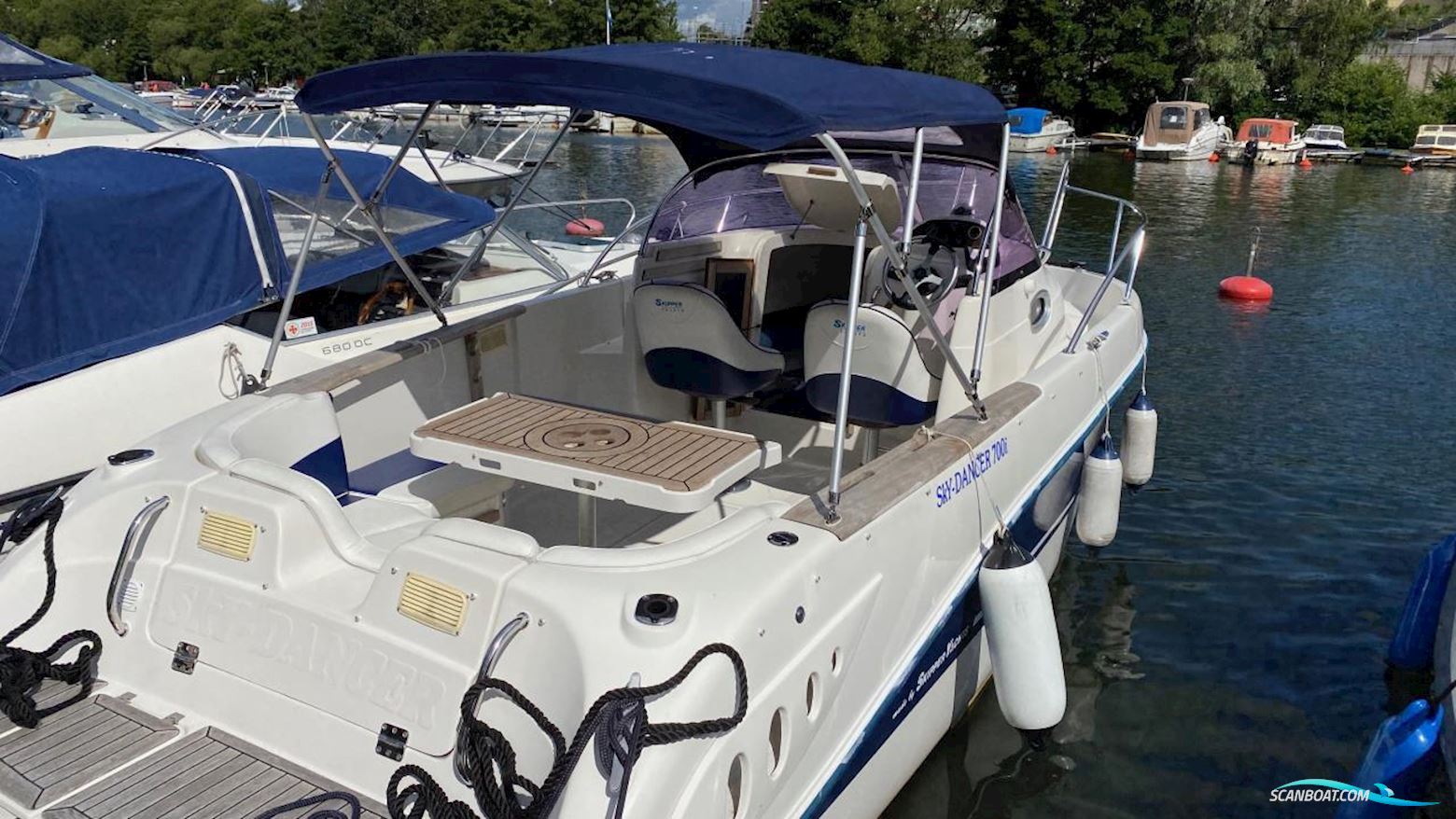 Skipper Sky Dancer 700 WA Motorboten 2006, met  Volvo Penta motor, Sweden
