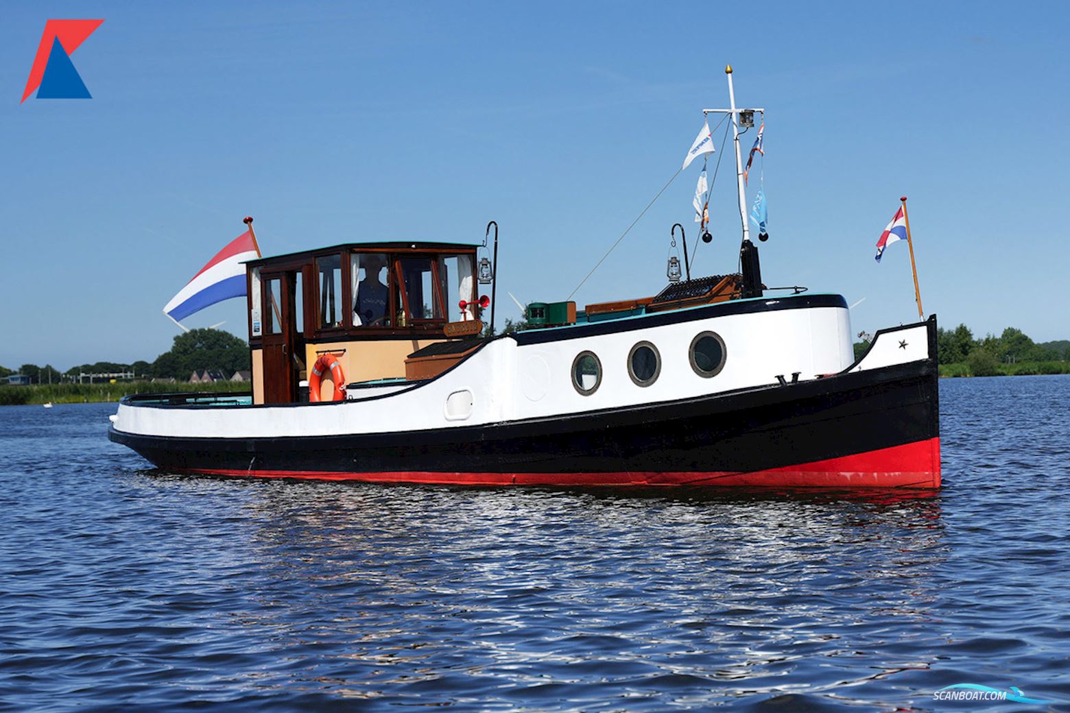 Sleepboot Motorboten 1910, The Netherlands