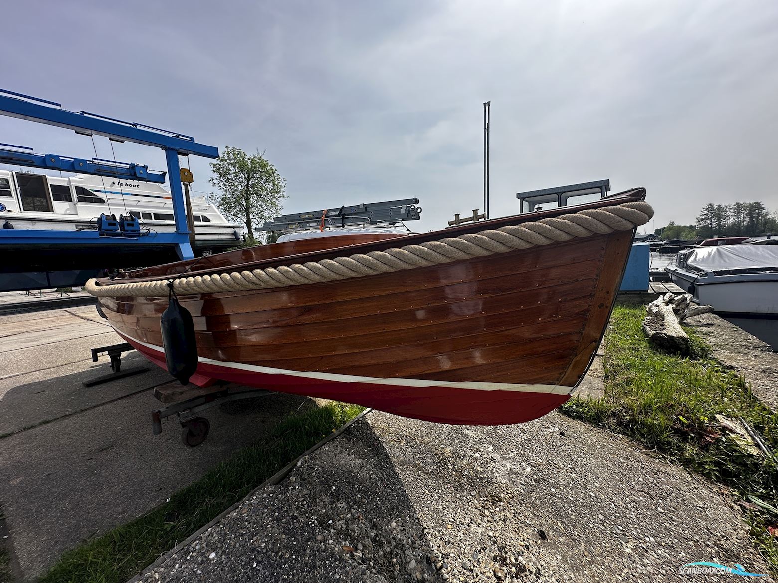 Sloep G.Baay 570 Motorboten 1985, met Sole motor, The Netherlands