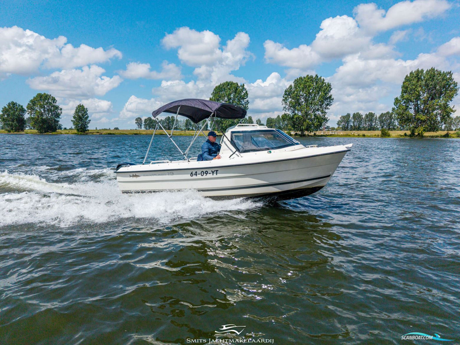 Smartliner 19 Cuddy Motorboten 2012, met Mercury motor, The Netherlands