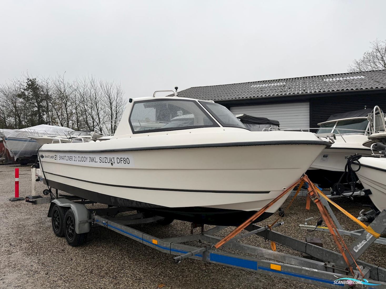 Smartliner 21 Cuddy Motorboten 2024, met Suzuki DF80 motor, Denemarken