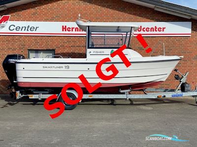 Smartliner Fisher 19 m/Mercury F80 hk EFI 4-takt - SOLGT !  Motorboten 2024, met Mercury motor, Denemarken