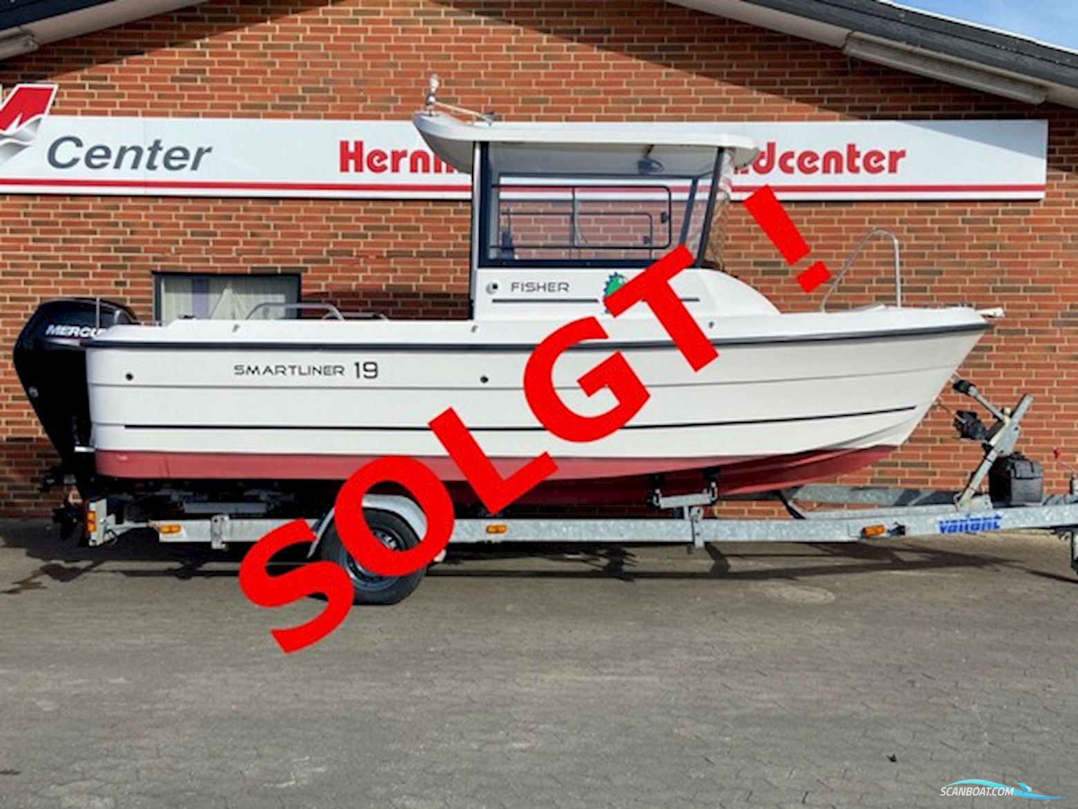 Smartliner Fisher 19 m/Mercury F80 hk Efi 4-Takt - Solgt ! Motorboten 2024, met Mercury motor, Denemarken