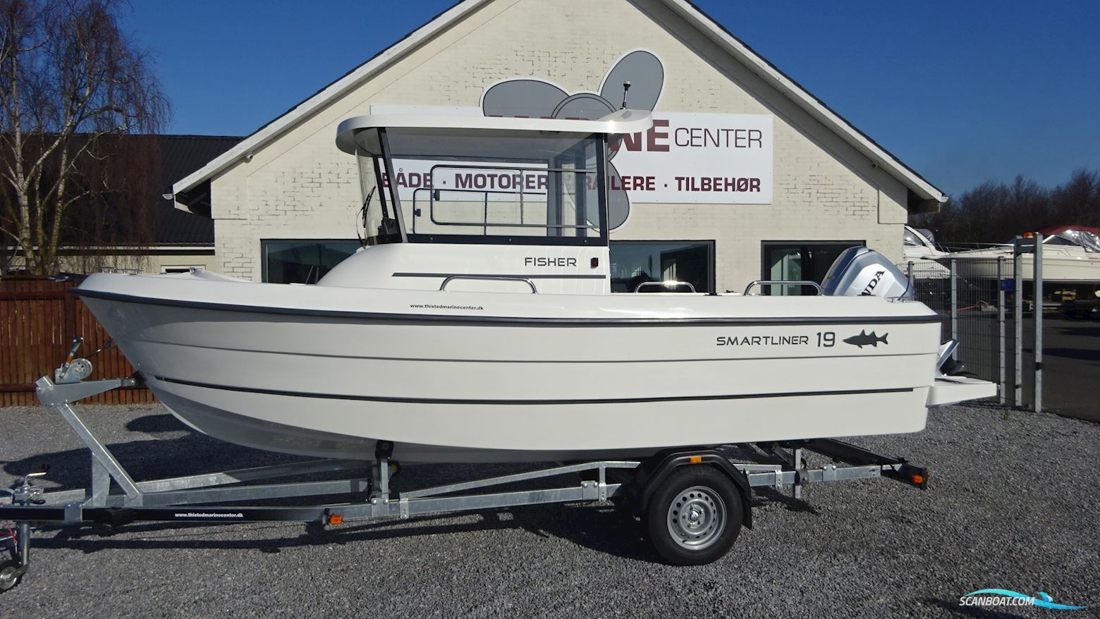 Smartliner Fisher 19 Motorboten 2023, met Mercury motor, Denemarken