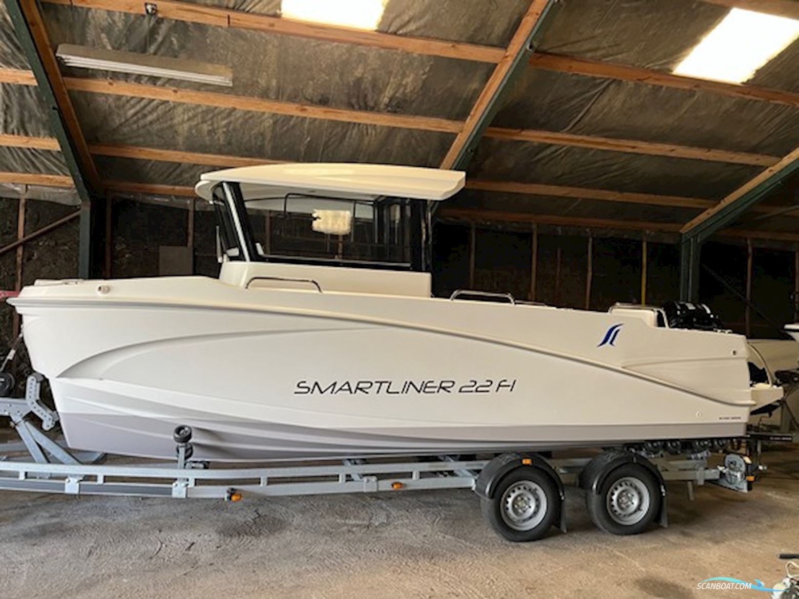 Smartliner Fisher 22 - Mercury F100 EXLPT-EFI CT inkl udstyr