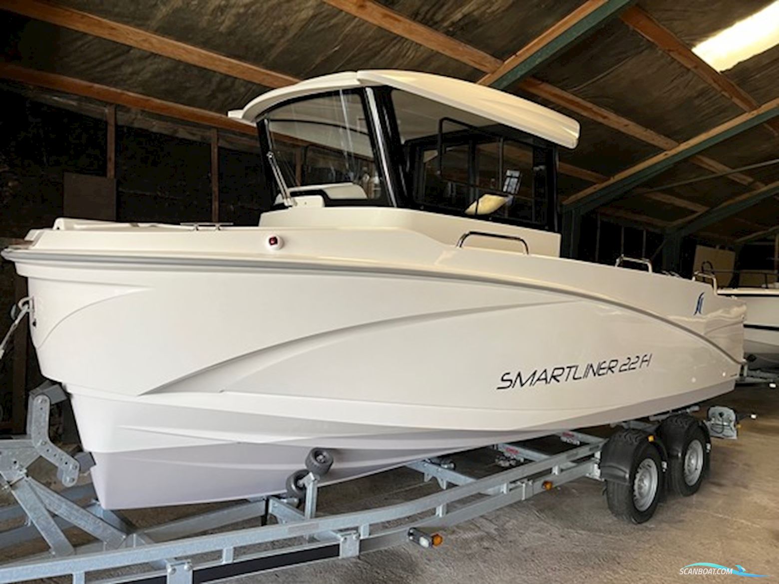 Smartliner Fisher 22 - Mercury F100 EXLPT-EFI CT inkl udstyr