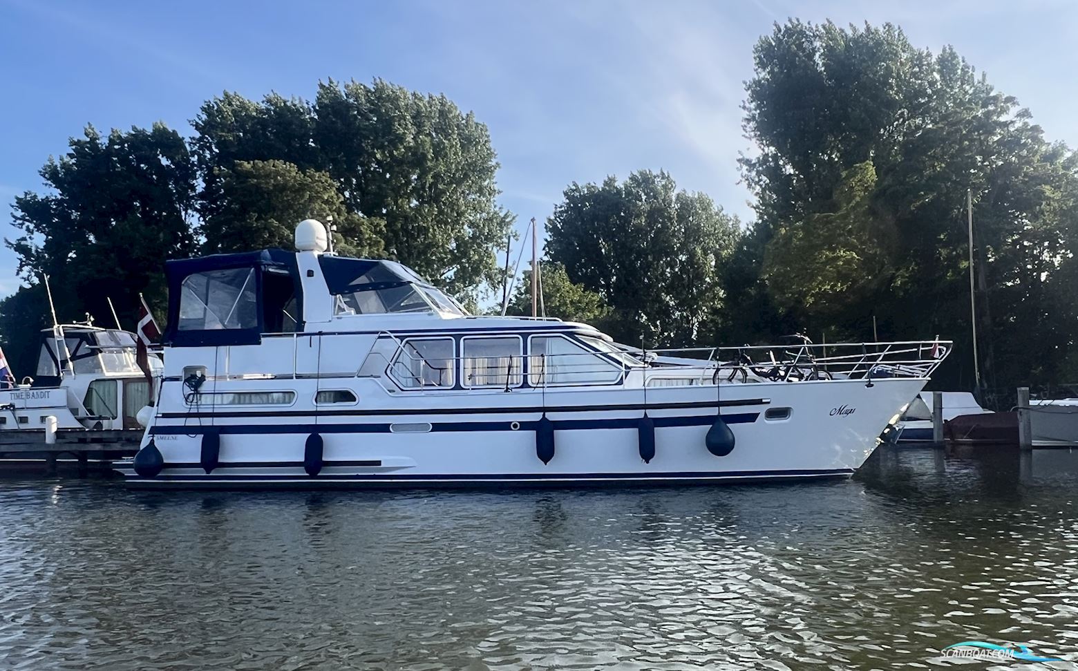 Smelne 1280S Motorboten 2004, met Vetus Deutz DT64 motor, The Netherlands