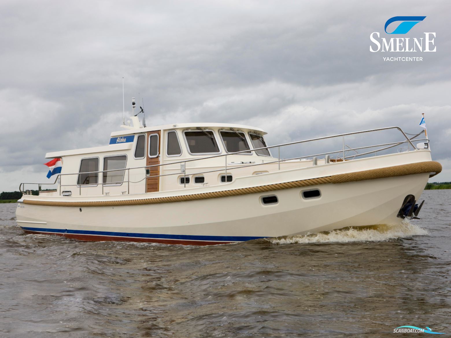 Smelne Vlet 1395 SH Motorboten 2008, met Volvo Penta, D3 motor, The Netherlands