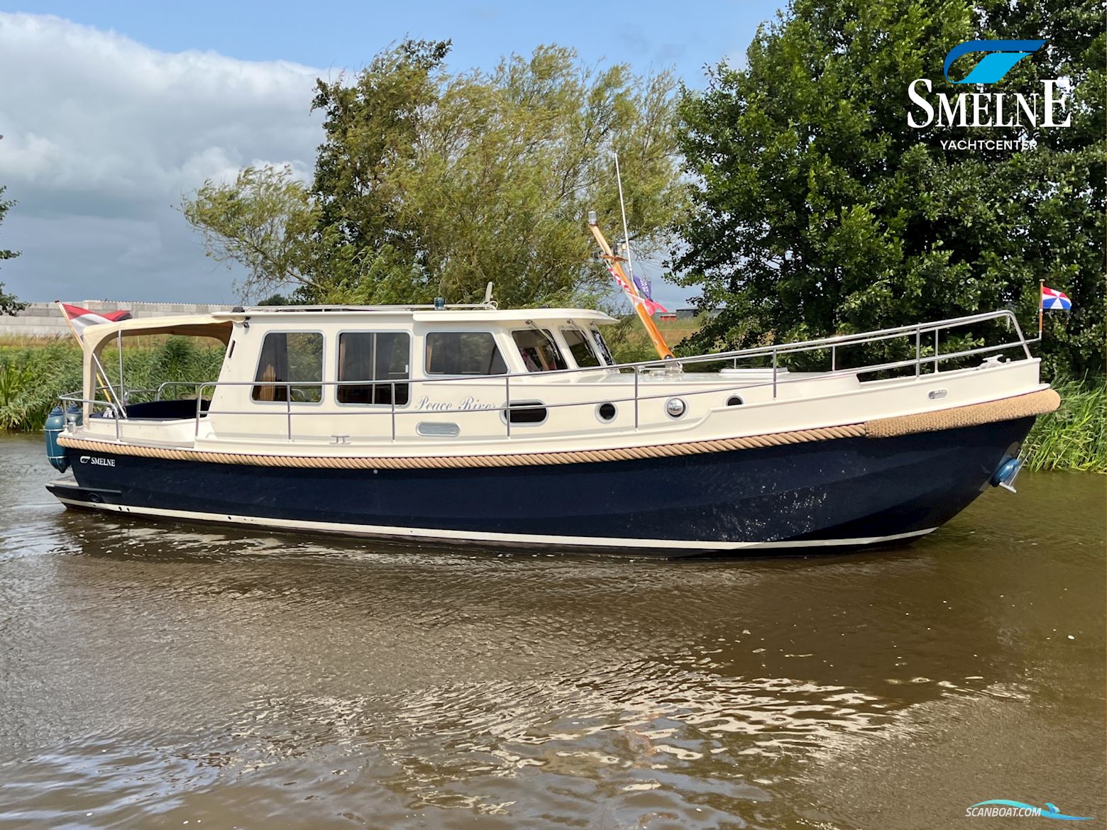 Smelne Wyboats Vlet 1050 OK Motorboten 2006, met Volvo Penta, D3 motor, The Netherlands