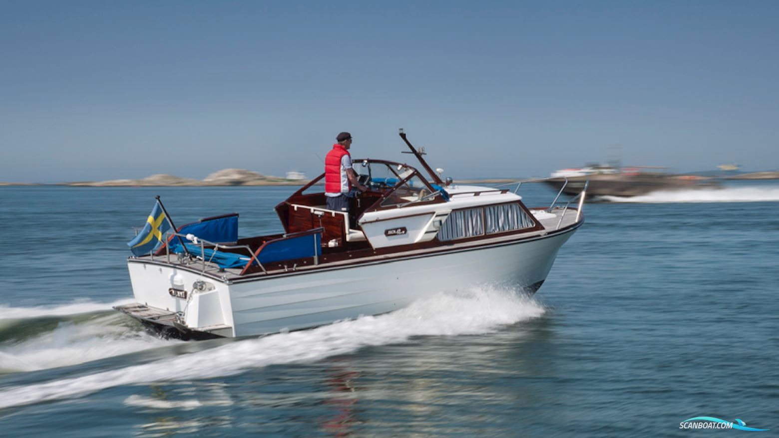 Solö 25 Motorboten 1968, met Volvo Penta motor, Sweden