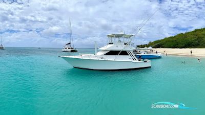 Southern Cross 44 Fish Motorboten 1987, met Detroit Diesel motor, USA
