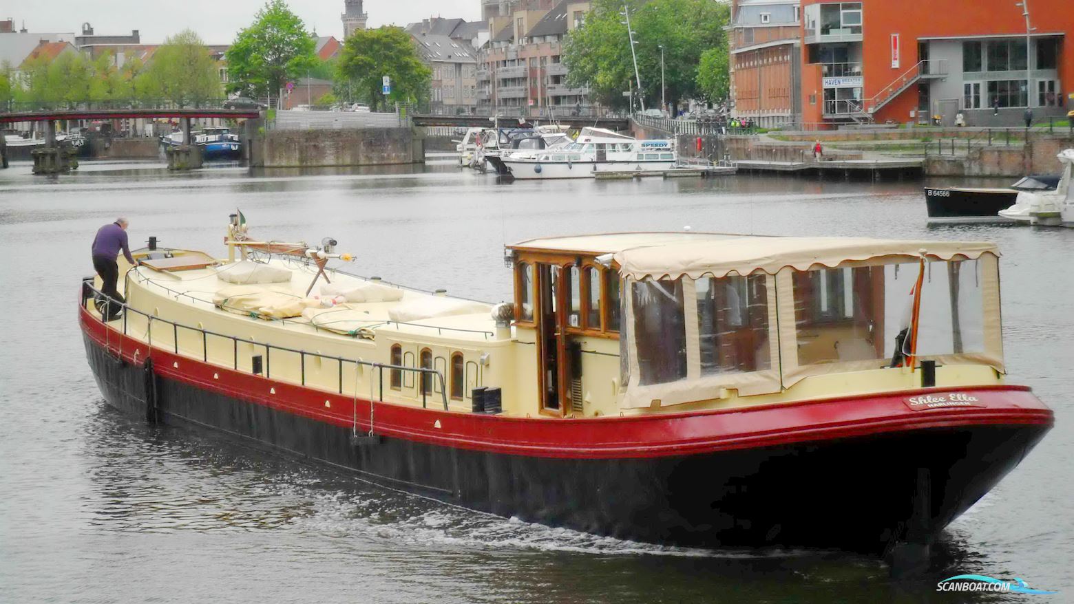 Srf Harlingen Motorboten 2006, met John Deere motor, The Netherlands