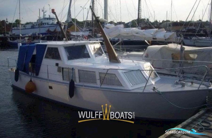 Staalbaad One Off Motorboten 1978, met Volvo Penta motor, Denemarken