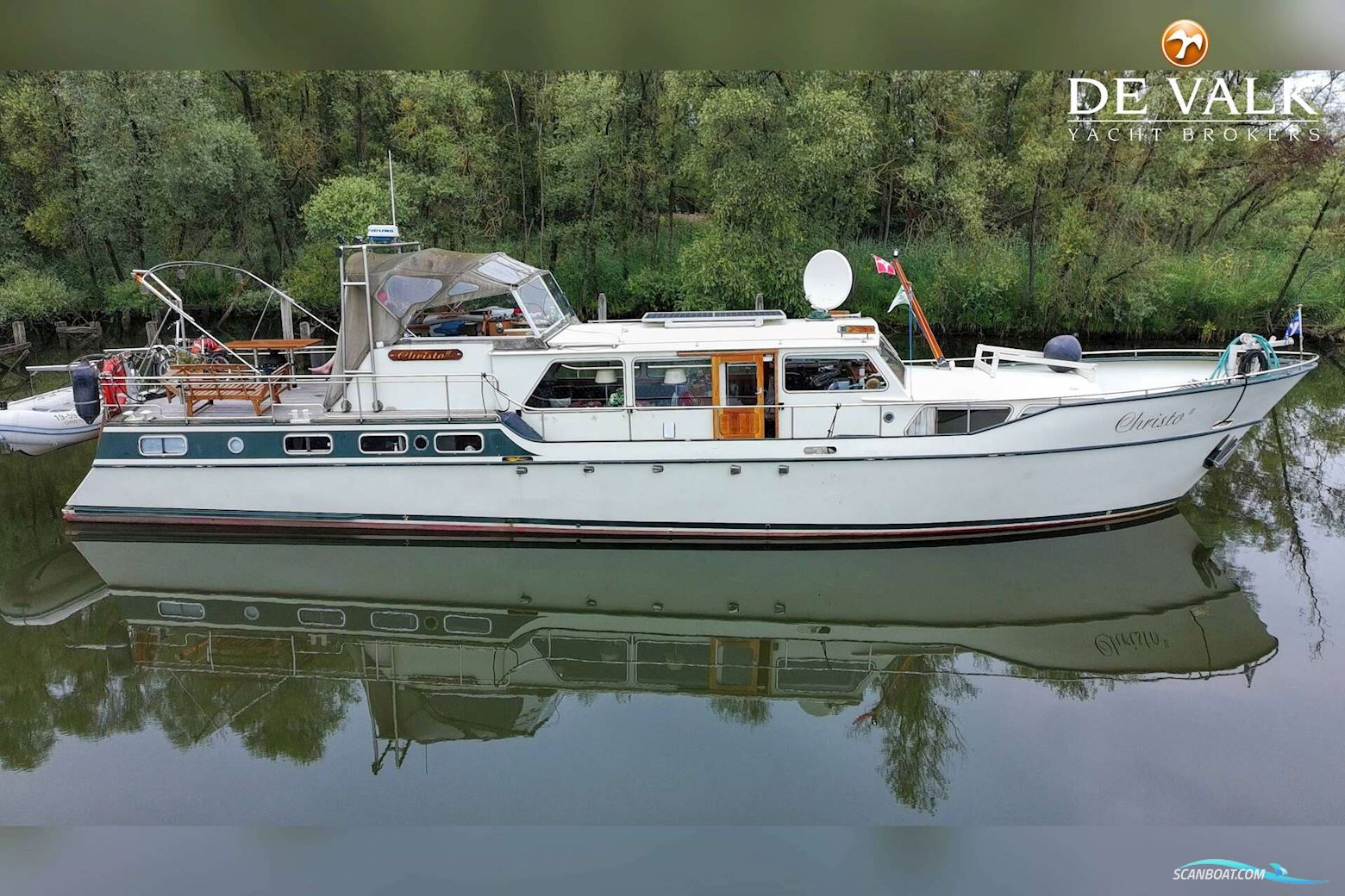 Steel Motoryacht Liveaboard 17.80M Motorboten 1976, met Daf motor, The Netherlands