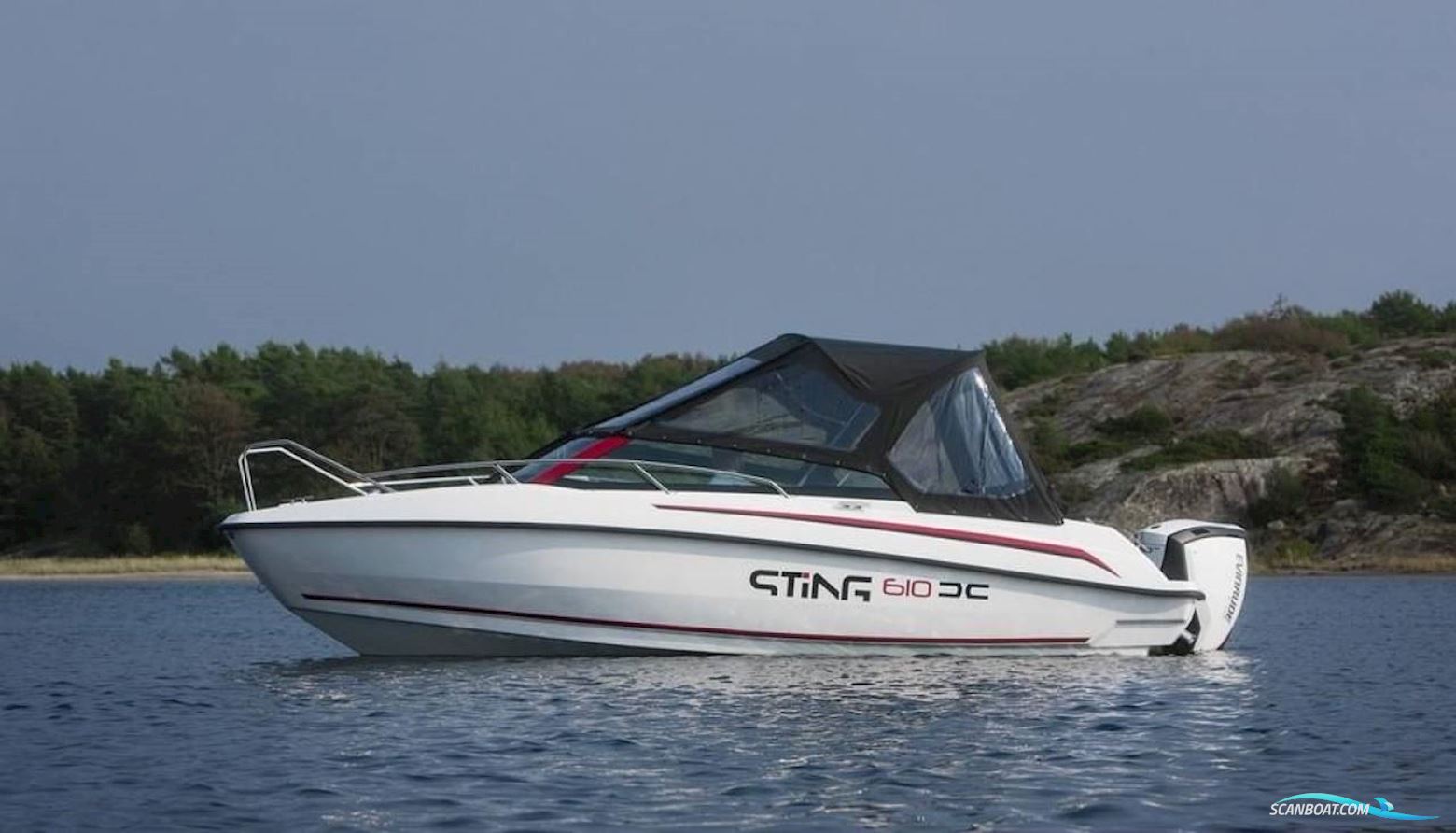 Sting 610 DC - 115 HK Yamaha/Udstyr Motorboten 2025, met Yamaha F115Betl motor, Denemarken