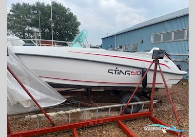 Sting 610 S Motorboten 2019, met Evinrude E-Tec motor, Sweden