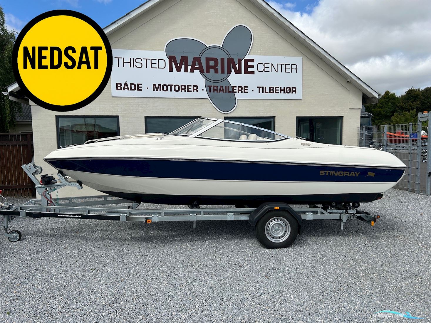 Stingray 192 RX Med Næsten ny Trailer Motorboten 1999, met Mercruiser motor, Denemarken
