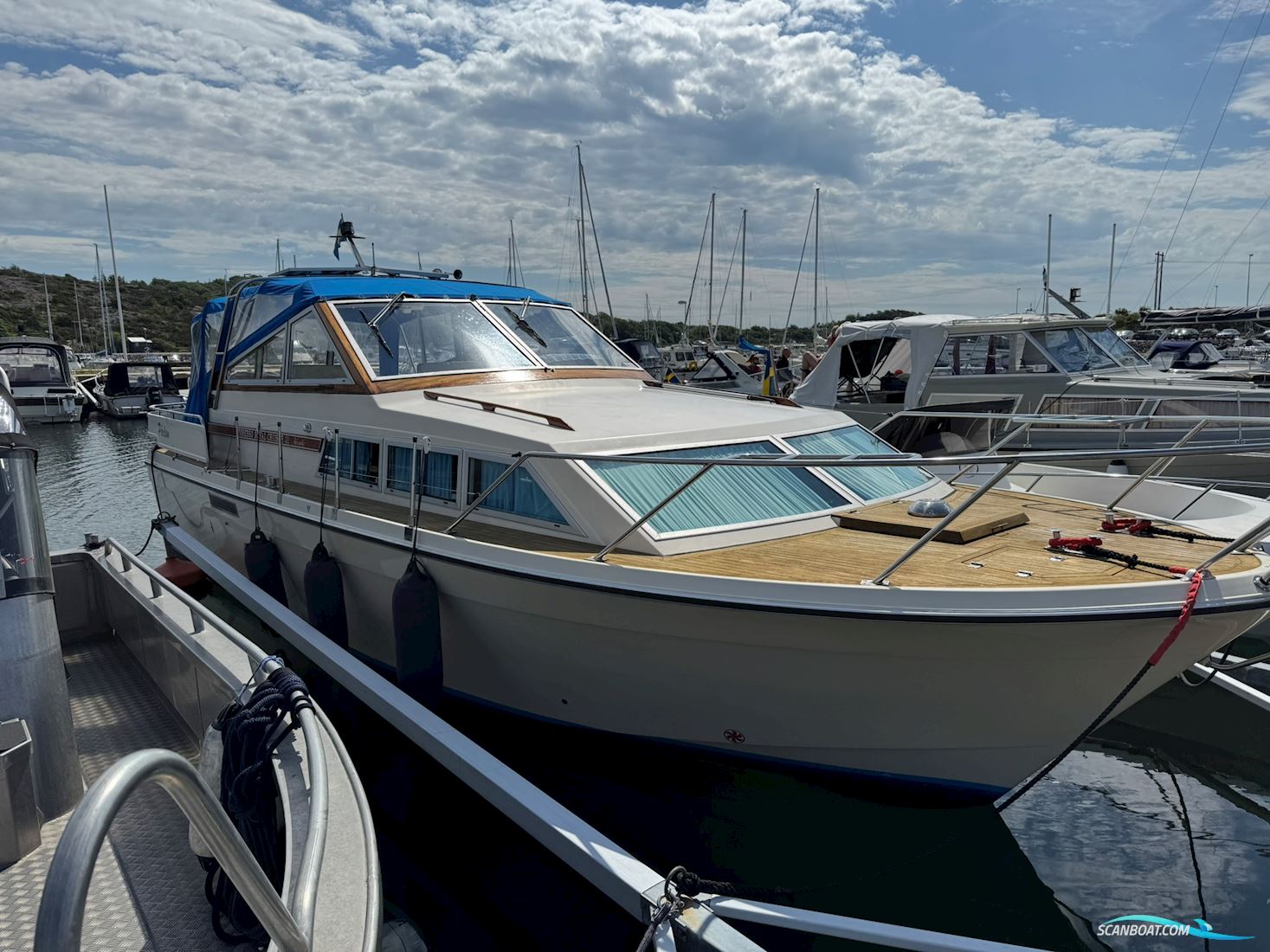Storebro 31 Adriatic Motorboten 1982, met Volvo Penta TAMD motor, Sweden