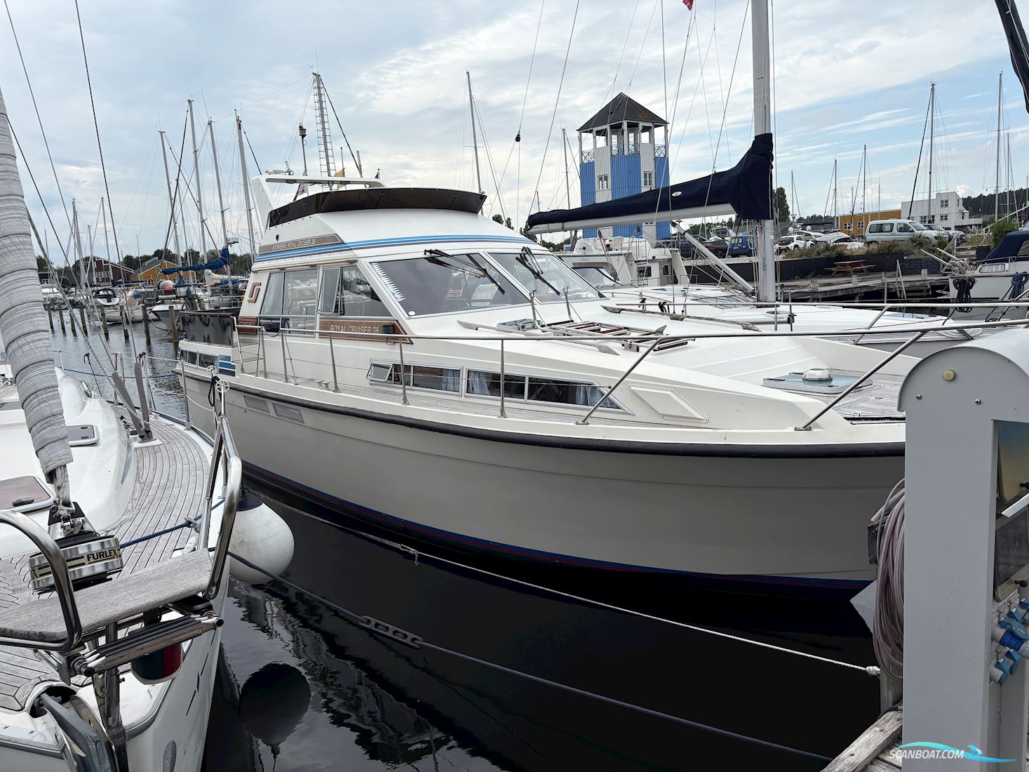 Storebro 36 Fly Motorboten 1985, met Magarete motor, Denemarken