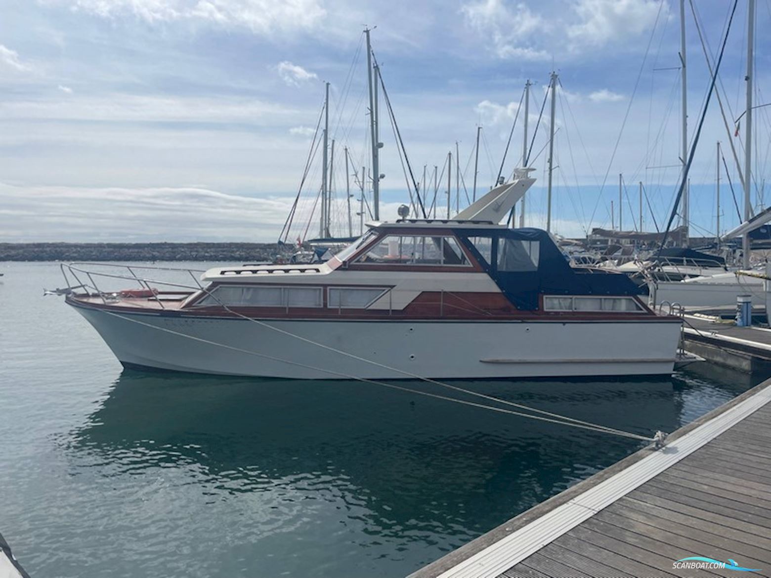 Storebro Royal Cruiser 34 Motorboten 1977, met Volvo Penta TMD40A motor, Portugal