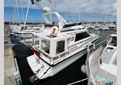 Storebro Royal Cruiser 340 Biscay Motorboten 1991, met 2 x Volvo Penta TAMD 61A motor, Denemarken