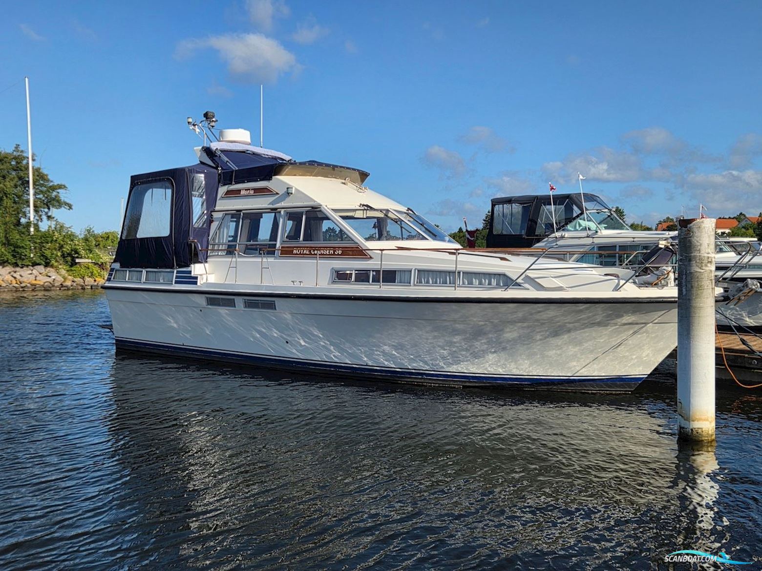 Storebro Royal Cruiser 36 Baltic Motorboten 1984, met Volvo Penta motor, Denemarken