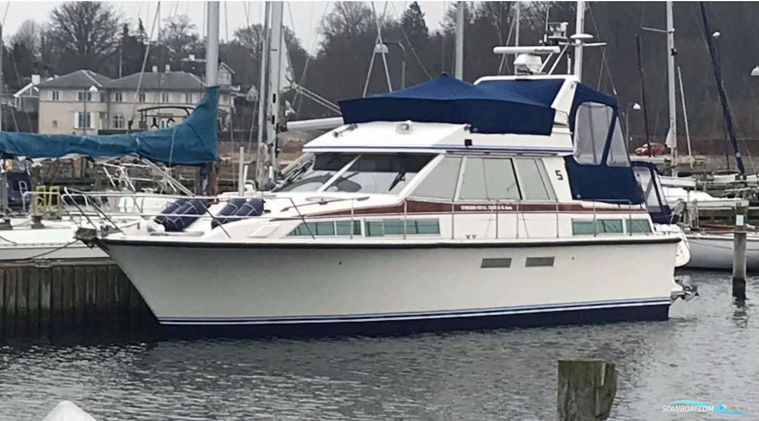 Storebro Royal Cruiser 40 Fly (1988) Motorboten 1988, met Volvo Penta motor, Denemarken